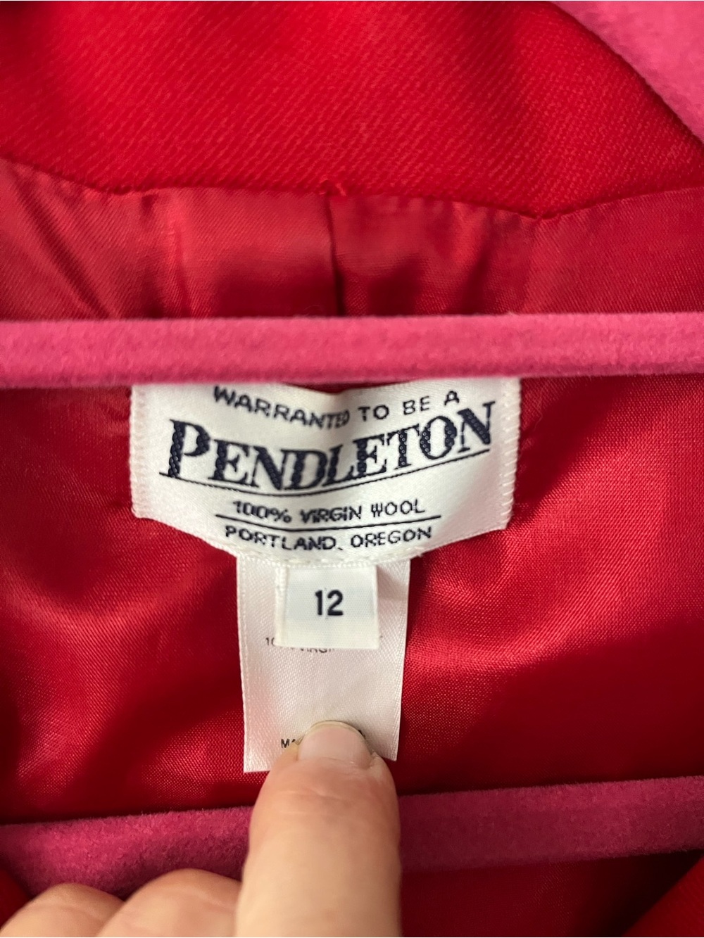 Pendleton Wool Blazer - Picture 2 of 3